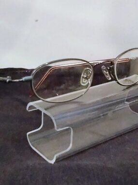 EasyTwist ET742 Kids Frames Matte Gunmetal & Pink Twistable Frames LIKE NEW